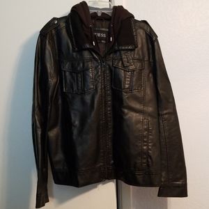 Guess jacket (faux leather)